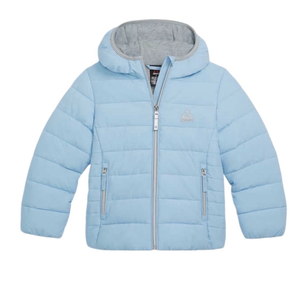 NWT Gerry Poly Jersey Lined Bubble Puffer Winter Jacket in Blue - Size 4T